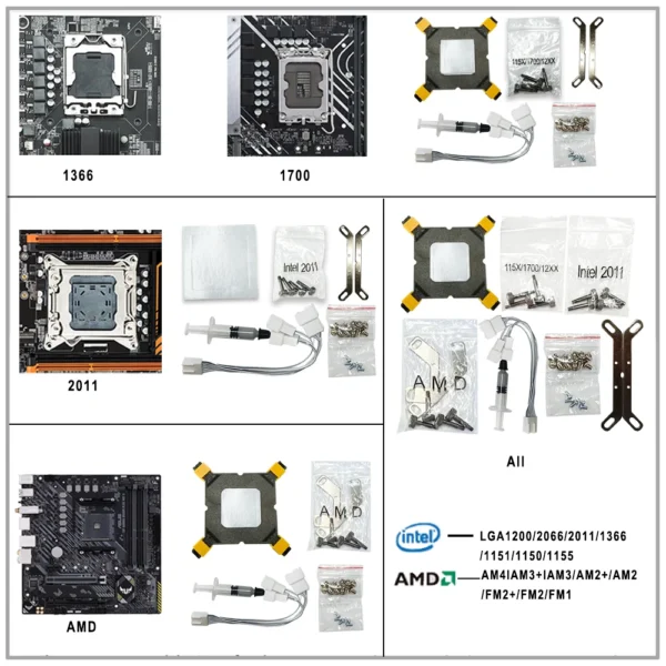 IWONGOU X99 360mm ARGB Liquid CPU Cooler – Intel/AMD - Image 5