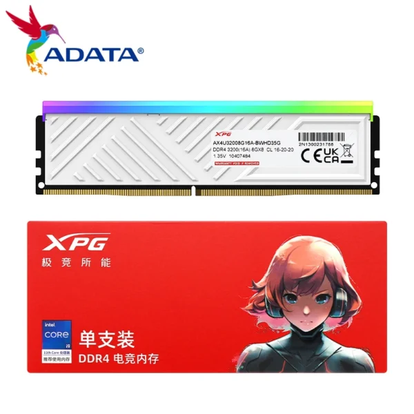 ADATA XPG Spectrix D35G RGB DDR4 3200MHz RAM - Image 3