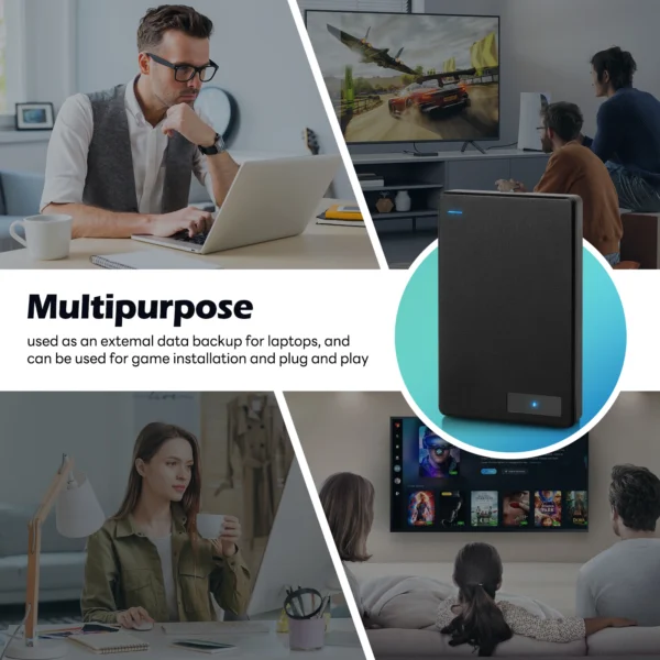 XLON 2.5" USB 3.0 Portable External HDD 1TB–5TB - Image 5