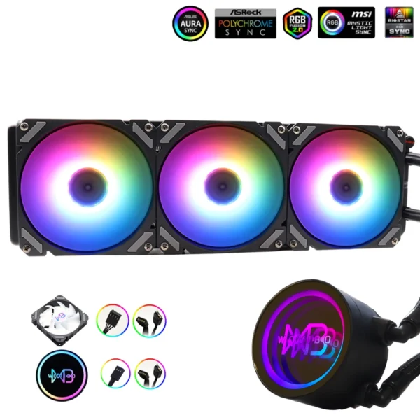 Wovibo 240mm ARGB Liquid CPU Cooler - Image 12