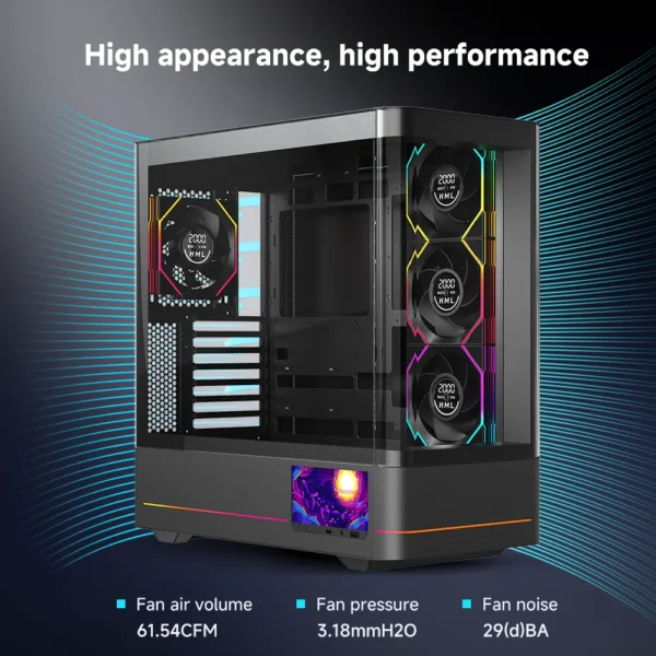 Jungle Leopard V4 120mm ARGB Daisy Chain Fan - Image 6