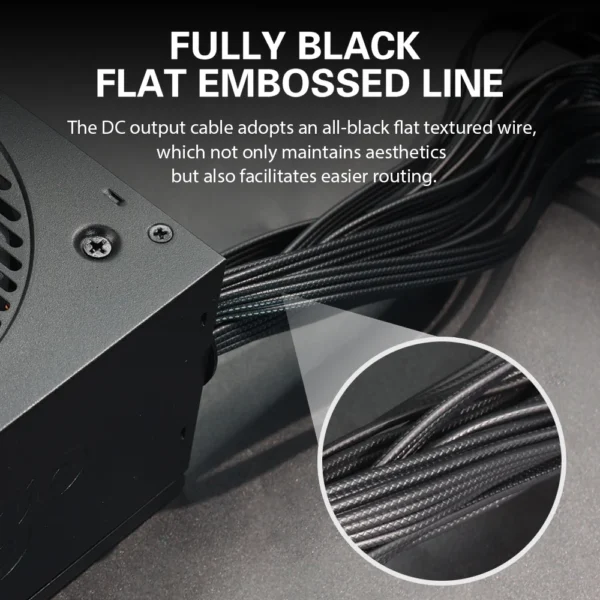 Aigo AT 750W ATX Gaming PSU 80+ Bronze Certified - Image 5