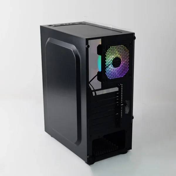 MANMU Mid Tower Gaming PC Case with 4 ARGB Fans - Image 2