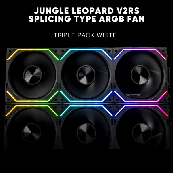 Jungle Leopard Interstellar V2RS 120mm ARGB Fan - Image 3