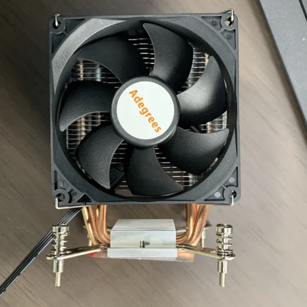 X99 CPU Cooler 4 Heatpipes 90mm PWM Silent Fan - Image 5