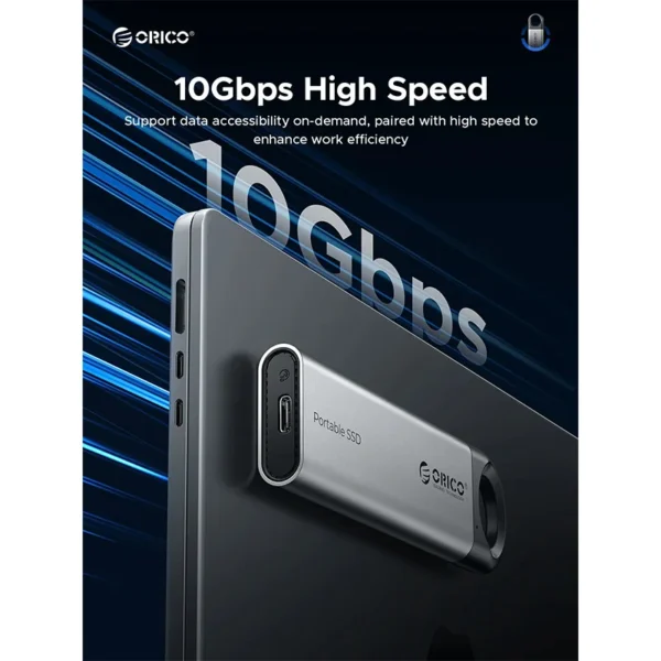 ORICO Portable SSD 128GB–2TB USB-C High-Speed Drive - Image 6