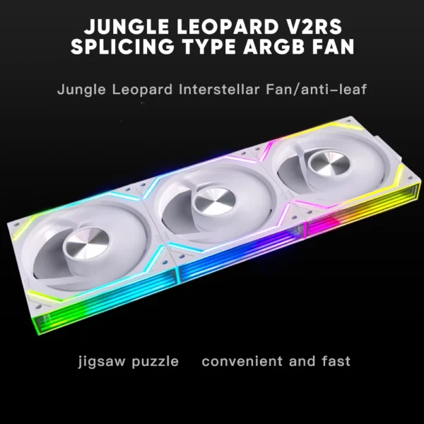 Jungle Leopard Interstellar V2RS 120mm ARGB Fan - Image 2