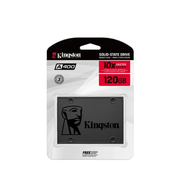 Kingston A400 2.5" SATA III SSD 120GB–960GB Internal - Image 2