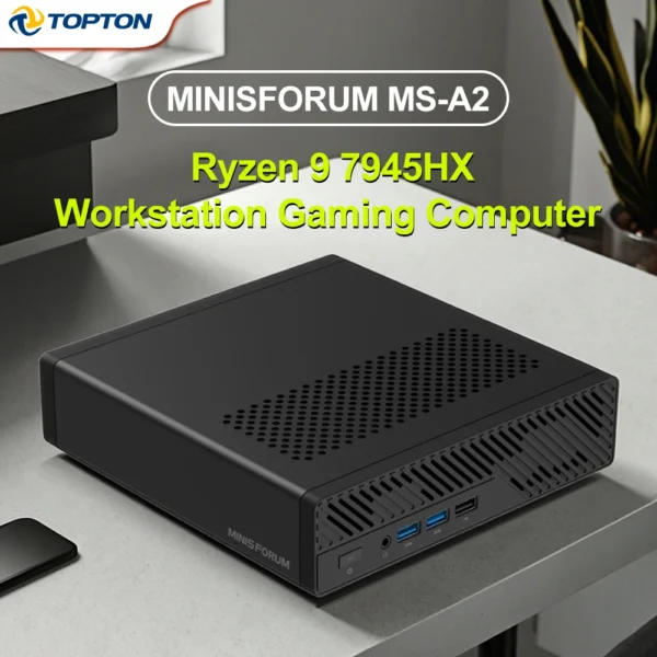 Ryzen 9 Mini PC Workstation with Dual 10G LAN