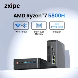 Buy ZXIPC Mini PC Ryzen 7 5800H 8GB 1TB WiFi6 in UK, London