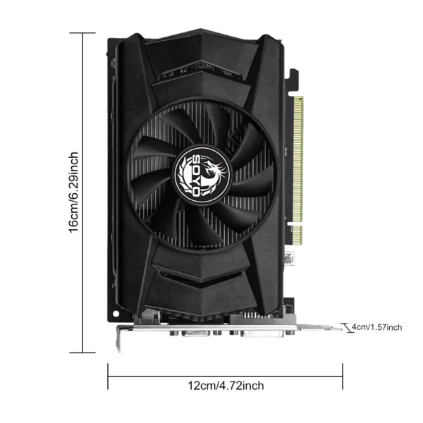 SOYO Radeon R7 350 4GB GDDR5 Desktop Graphics Card - Image 3