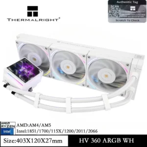 Buy Thermalright Hyper Vision 360 ARGB White CPU Cooler in UK, London