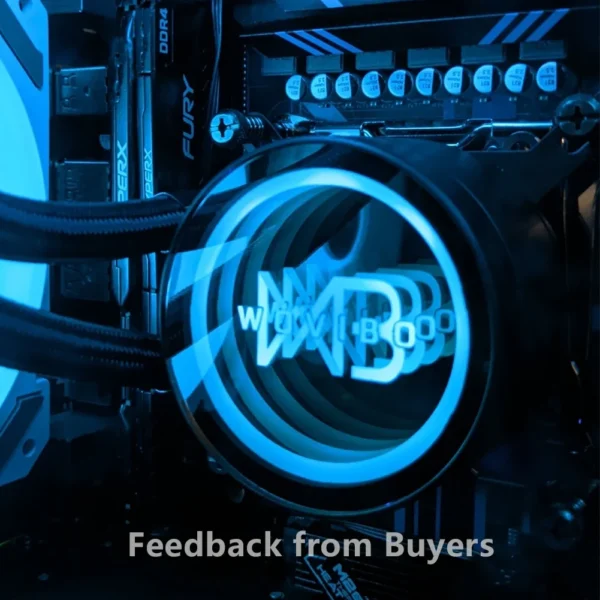 Wovibo 240mm ARGB Liquid CPU Cooler - Image 6