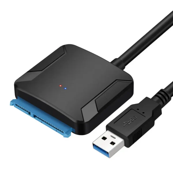 SATA to USB 3.0 Adapter Cable with 12V Power Supply - Image 7