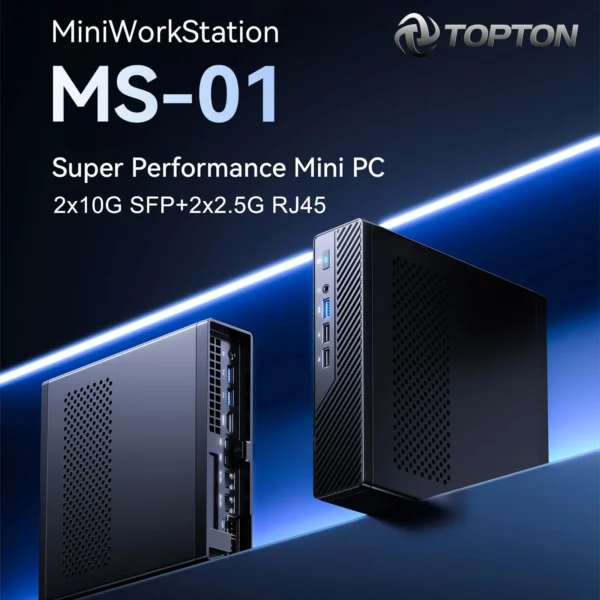 Buy Topton MS-01 Mini PC Workstation i9 13900H DDR5 NVMe in UK, London