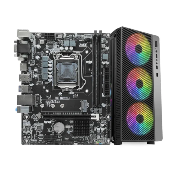 H310 LGA 1151 Micro-ATX Motherboard DDR4 NVMe M.2 - Image 4