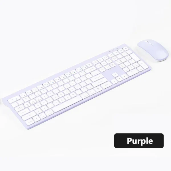 Luxuglow Bluetooth Wireless Keyboard & Mouse Combo - Image 13