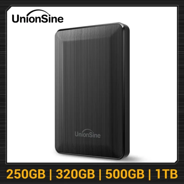 Buy UnionSine 2.5" USB 3.0 Portable External HDD 250GB–1TB in UK, London