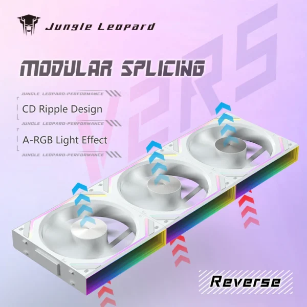 Jungle Leopard Interstellar V2RS 120mm ARGB Fan - Image 8