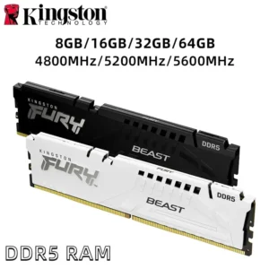 Buy Kingston FURY Beast DDR5 8GB/16GB/32GB 4800–6400MHz in UK, London