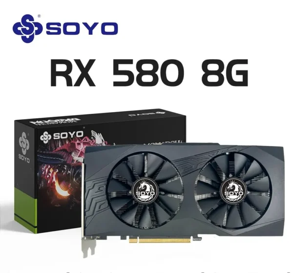 Buy SOYO Radeon RX 580 8GB GDDR5 Graphics Card in UK, London