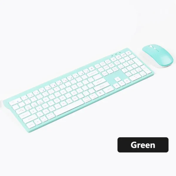 Luxuglow Bluetooth Wireless Keyboard & Mouse Combo - Image 14