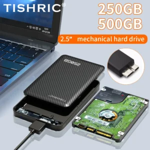Buy TISHRIC Portable SSD External Hard Drive USB 3.0 – 500GB in UK, London