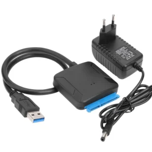 Buy SATA to USB 3.0 Adapter Cable with 12V Power Supply in UK, London