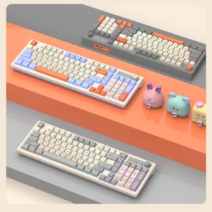 Dual-Mode RGB Wireless Keyboard & Mouse Set – Gaming