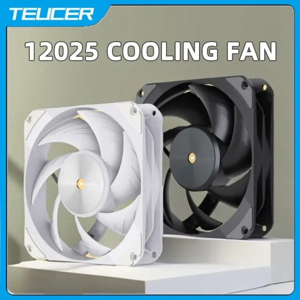 TEUCER T20 120mm Silent High-Pressure PC Cooling Fan - Image 2