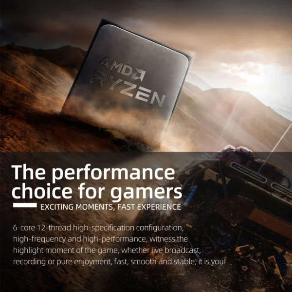AMD Ryzen 5 5600X 6-Core 12-Thread 4.6GHz CPU - Image 3