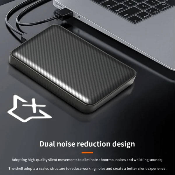 TISHRIC Portable SSD External Hard Drive USB 3.0 – 500GB - Image 5