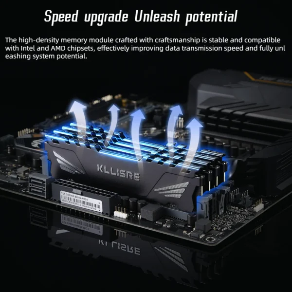 Kllisre DDR5 RAM 16GB/32GB 4800–5600MHz CL40 Desktop - Image 6