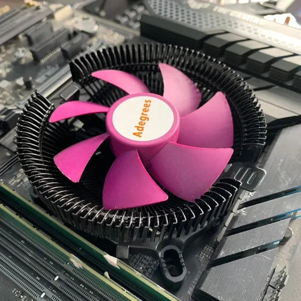 Adegres X99 Low Profile CPU Air Cooler 90mm Fan