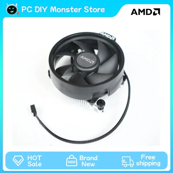 AMD Wraith CPU Cooler for Ryzen 3/5/7 AM4 AM5 - Image 2