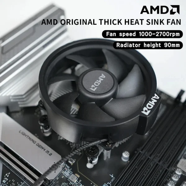 AMD Wraith CPU Cooler for Ryzen 3/5/7 AM4 AM5