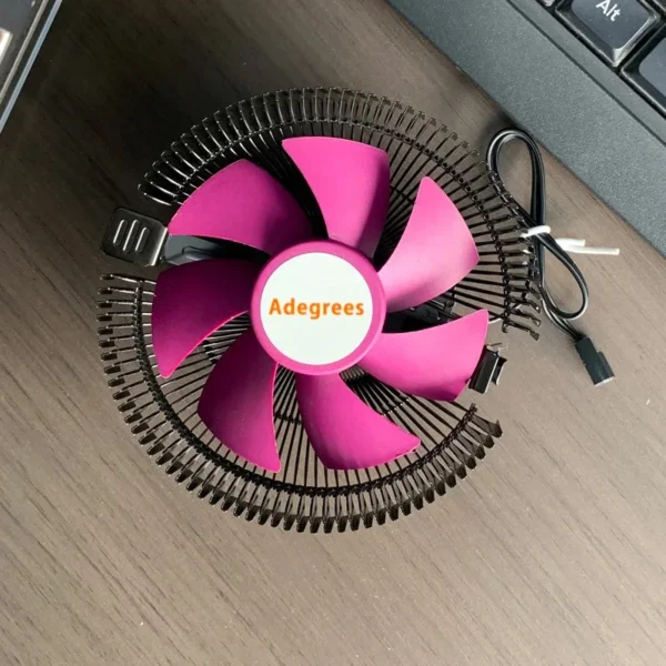 Adegres X99 Low Profile CPU Air Cooler 90mm Fan - Image 4