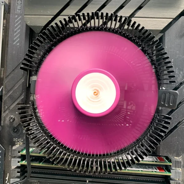 Adegres X99 Low Profile CPU Air Cooler 90mm Fan - Image 3